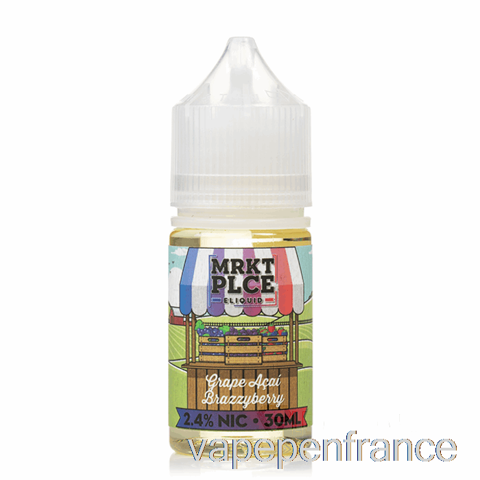 Açaï Raisin Framboise - Sels Mrkt - 30 Ml 48 Mg Stylo Vape